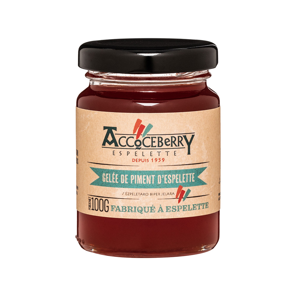 Gelee de Piment D'espelette maison Accoceberry