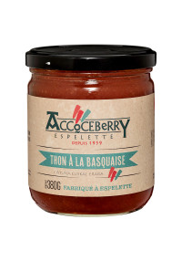 Thon à la basquaise maison Accoceberry