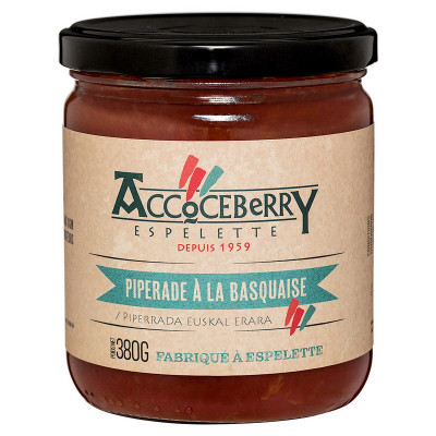 Piperade à la basquaise maison Accoceberry