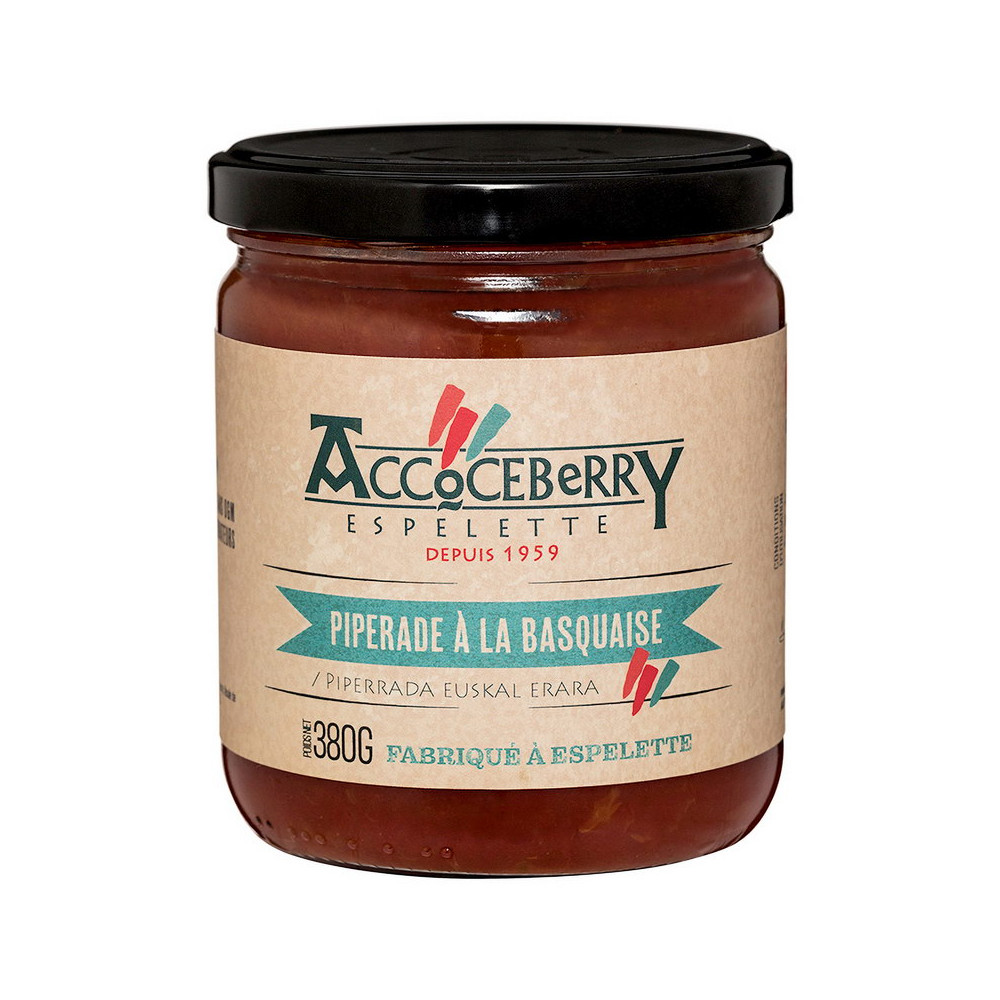 Piperade à la basquaise maison Accoceberry