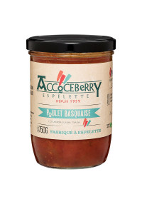 Poulet basquaise maison Accoceberry