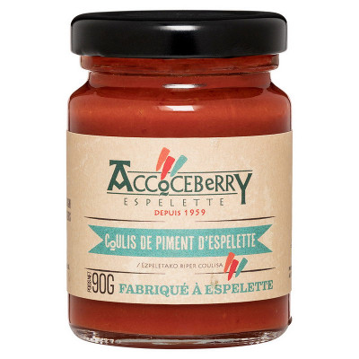 Coulis au Piment D'espelette maison Accoceberry