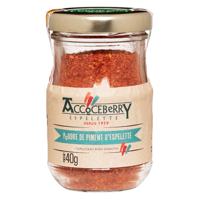 Poudre de piment d'Espelette maison accoceberry