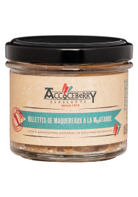 Rillettes de maquereaux à la moutarde maison accoceberry