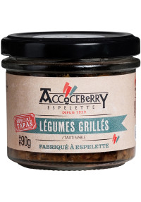 Tapas légumes grillés