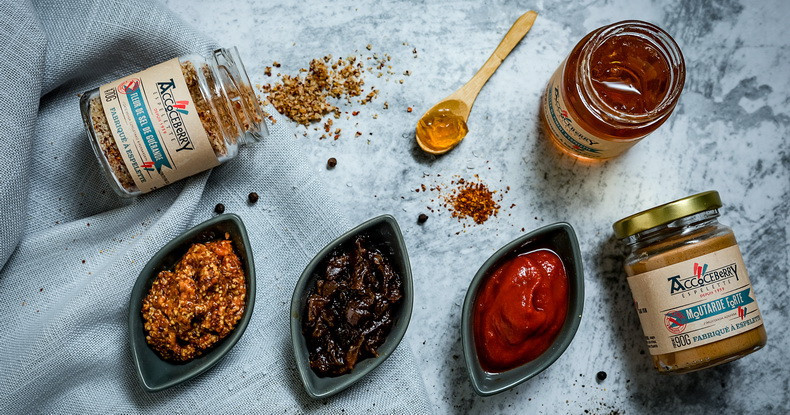 Condiments basques au piment d'Espelette en vente | Accoceberry