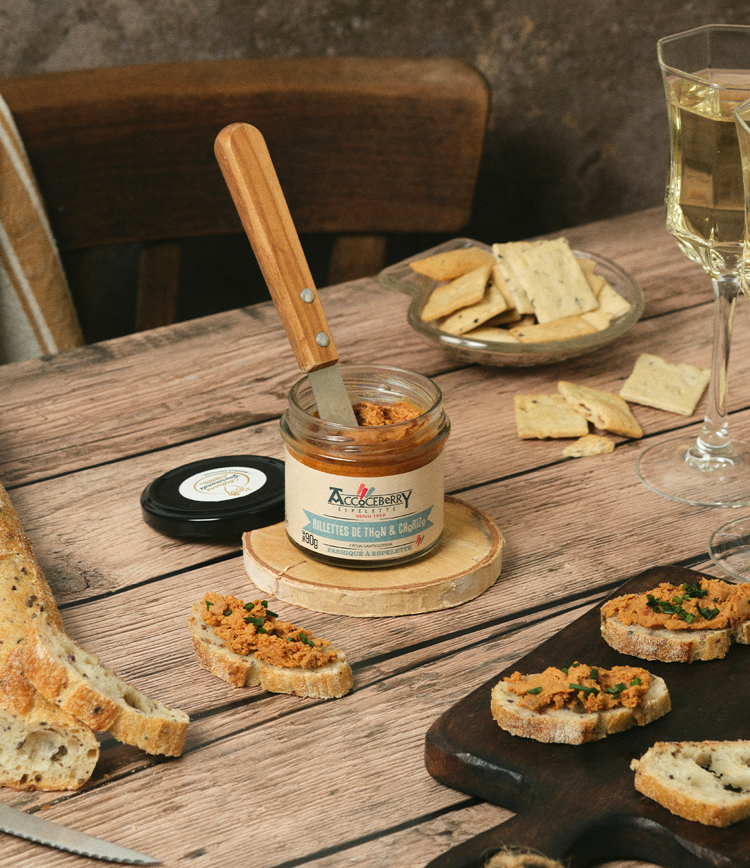 Rillettes de Thon & Chorizo