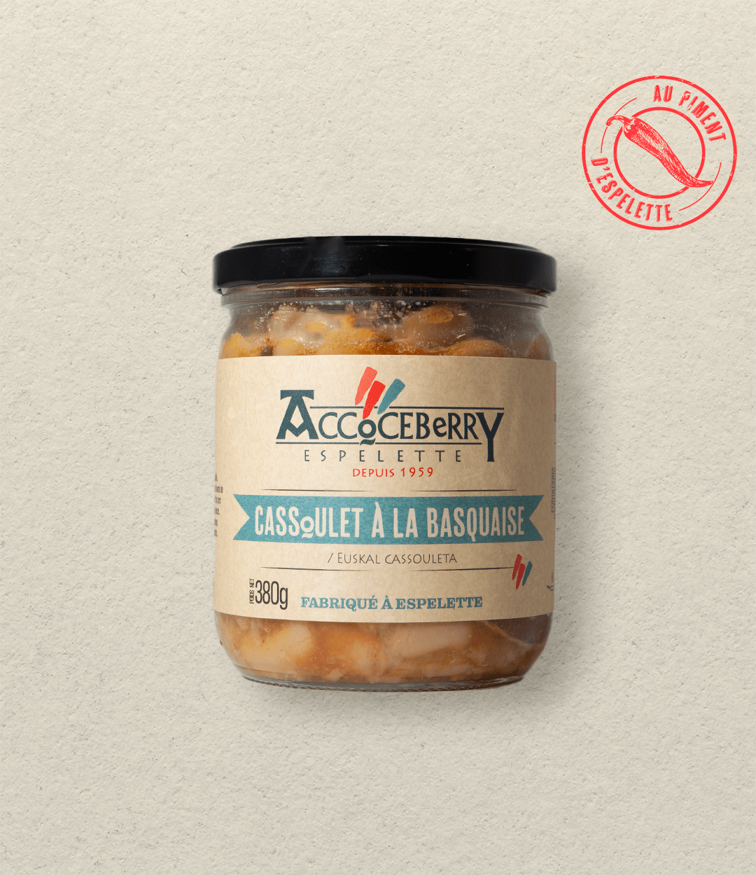 Cassoulet à la Basquaise 380g
