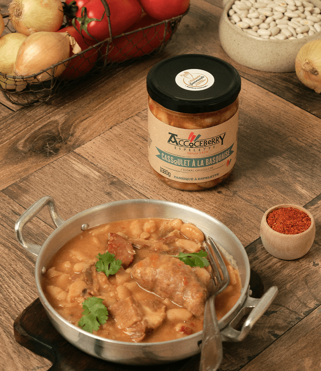 Cassoulet à la Basquaise
