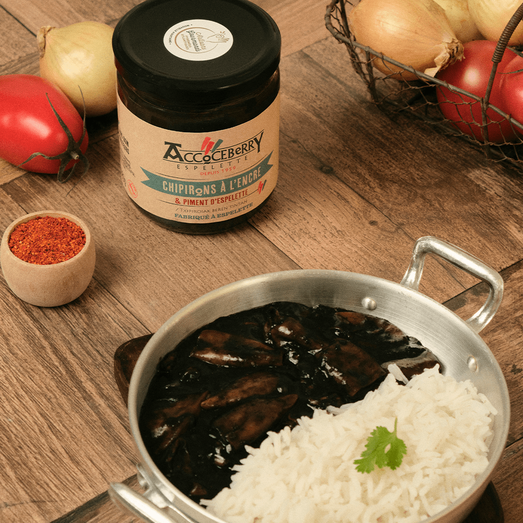 Chipirons à l'encre