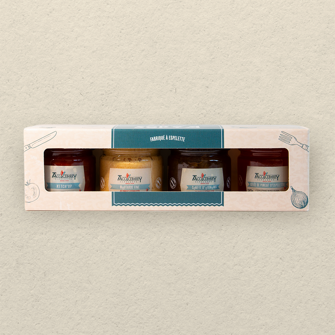 Coffret Condiments 40g