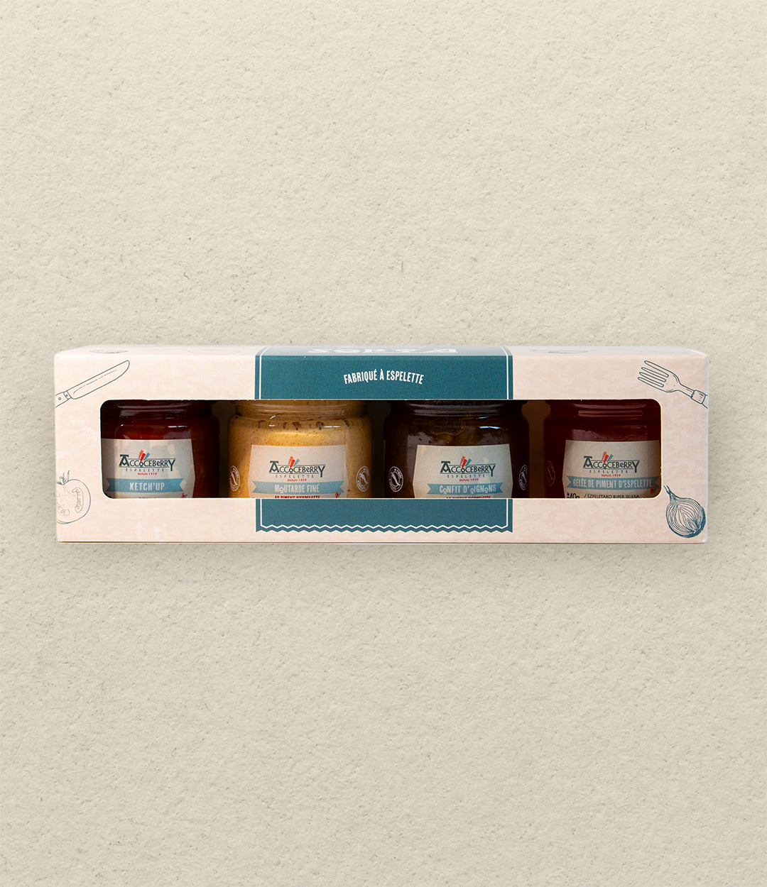 Coffret Condiments 40g