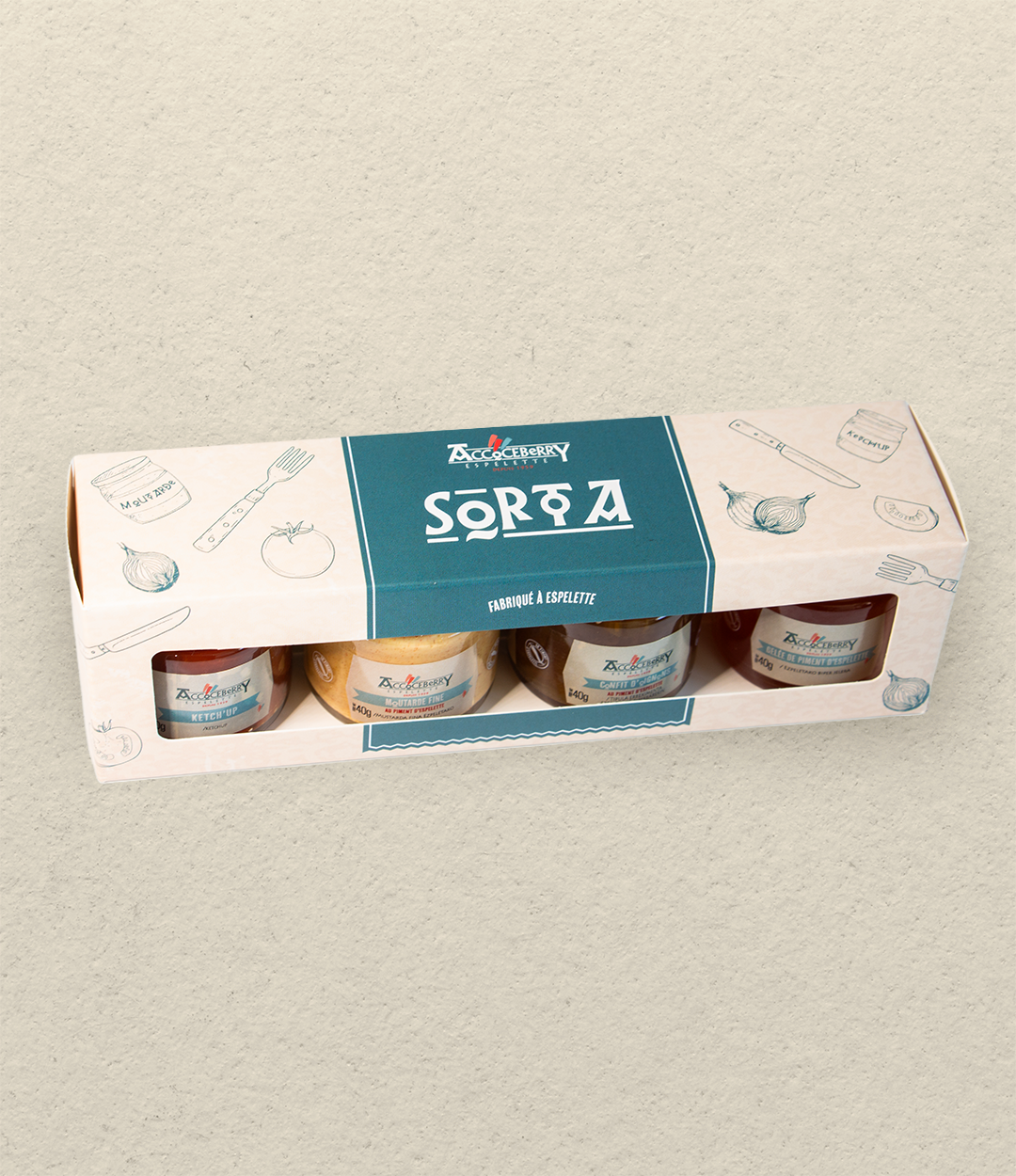Coffret Condiments 40g