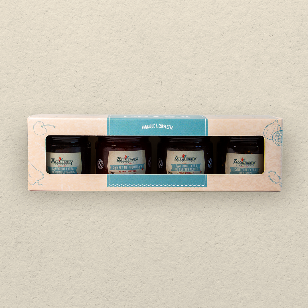 Coffret Confitures 40g