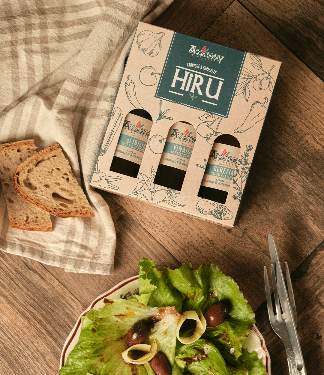 Coffret Hiru - Huiles & Vinaigres