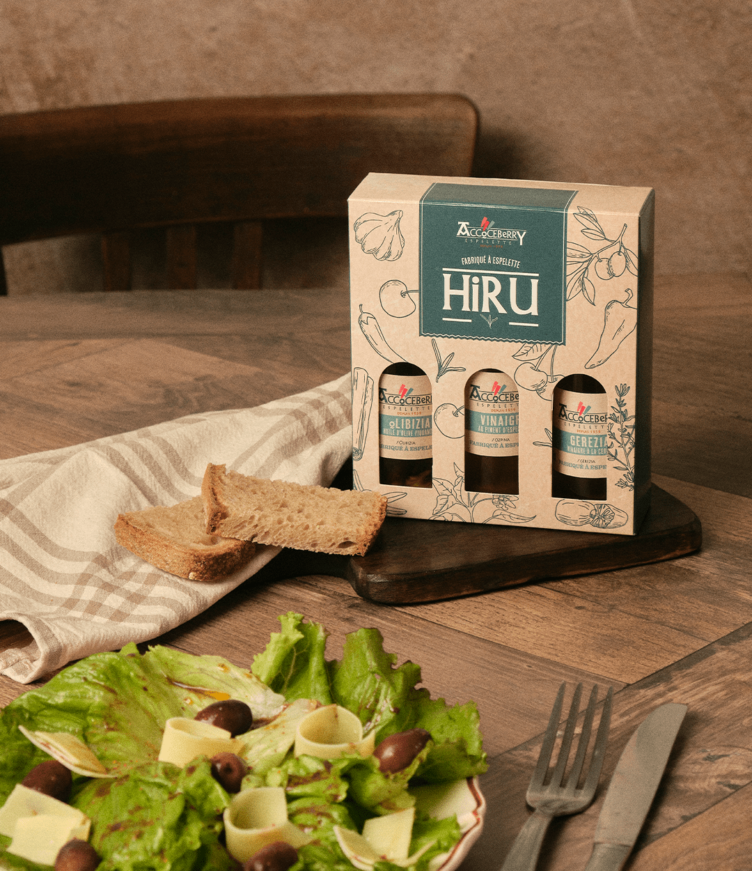 Coffret Hiru - Huiles & Vinaigres