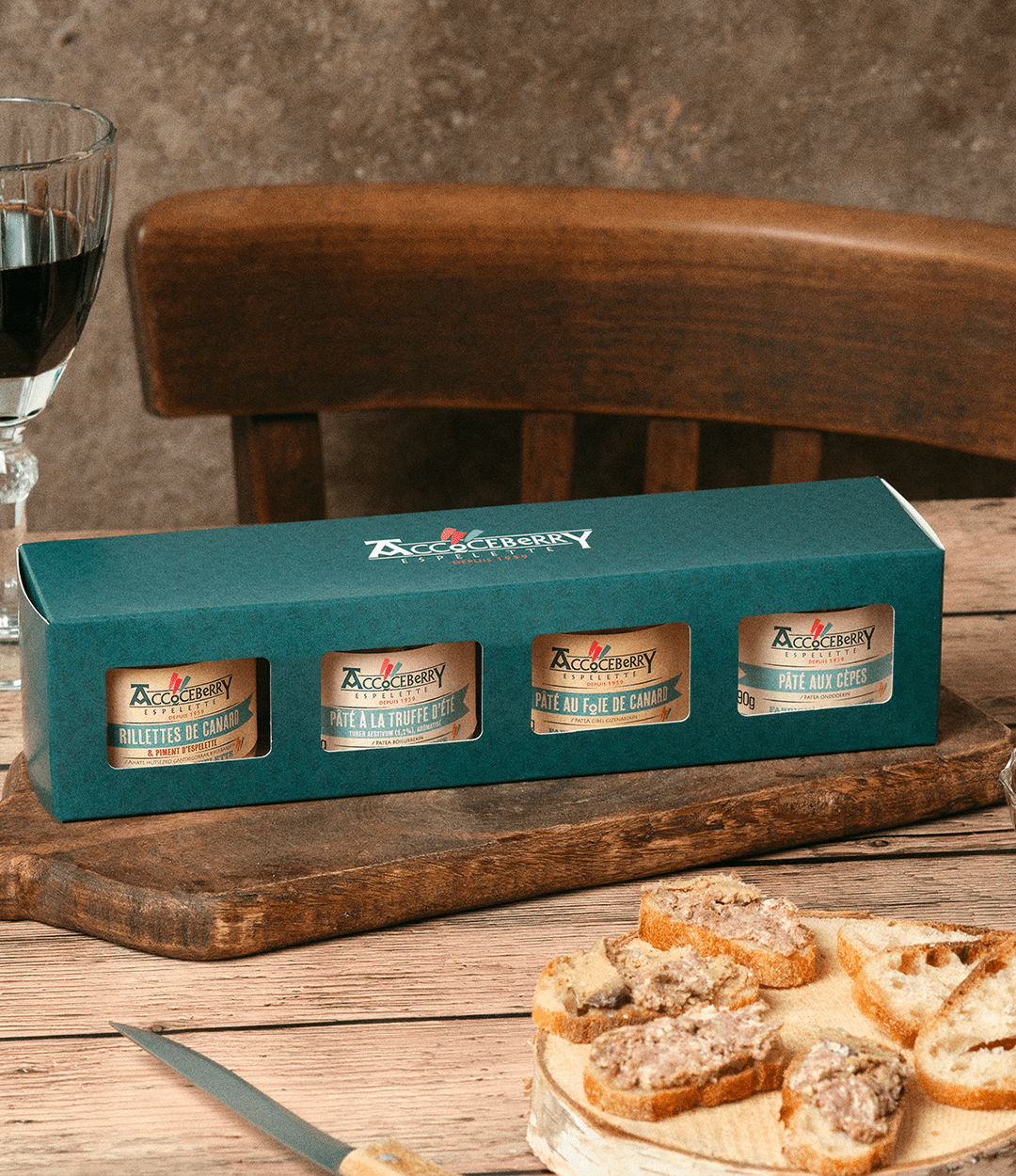 Coffret pâtés