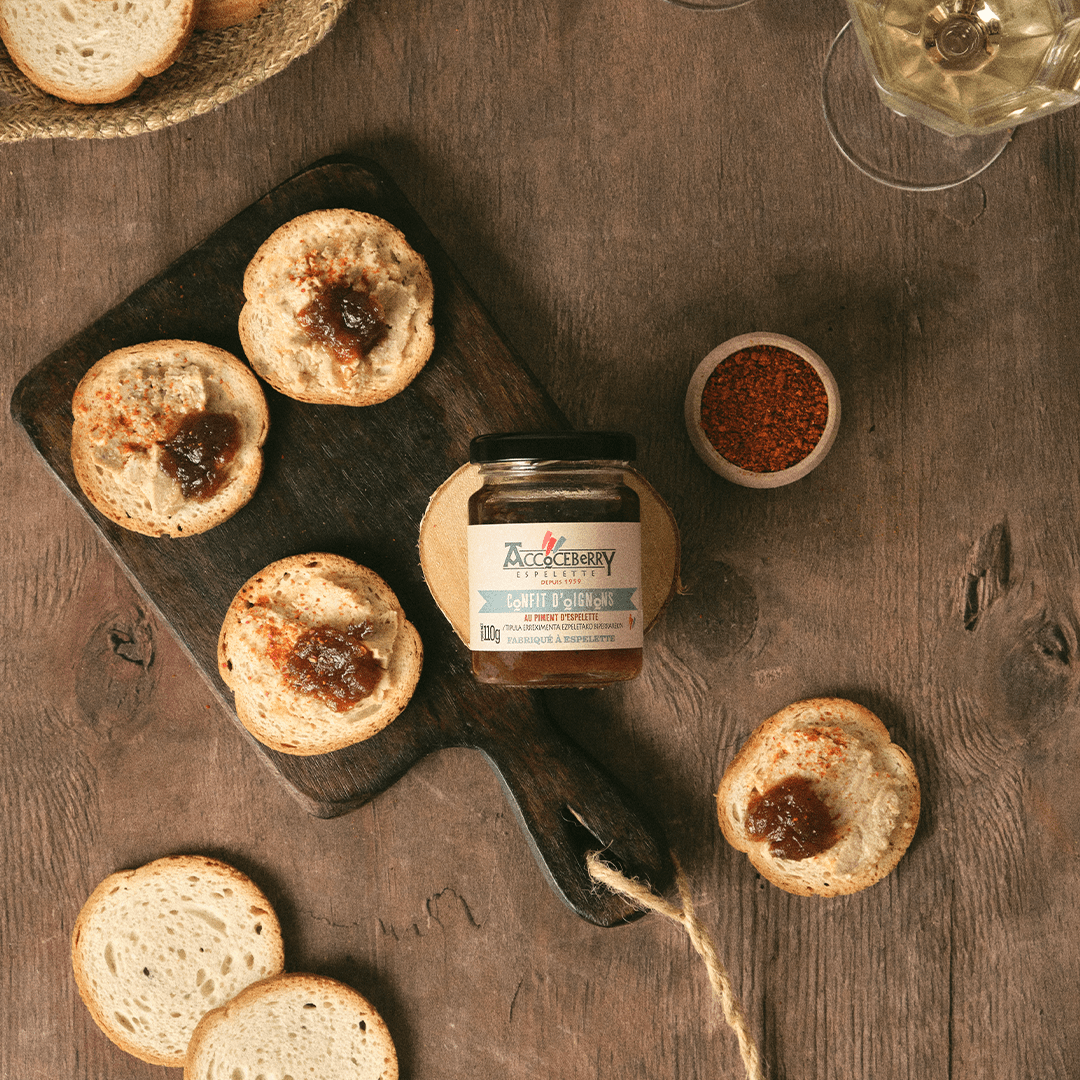 Confit d'Oignons au Piment d'Espelette