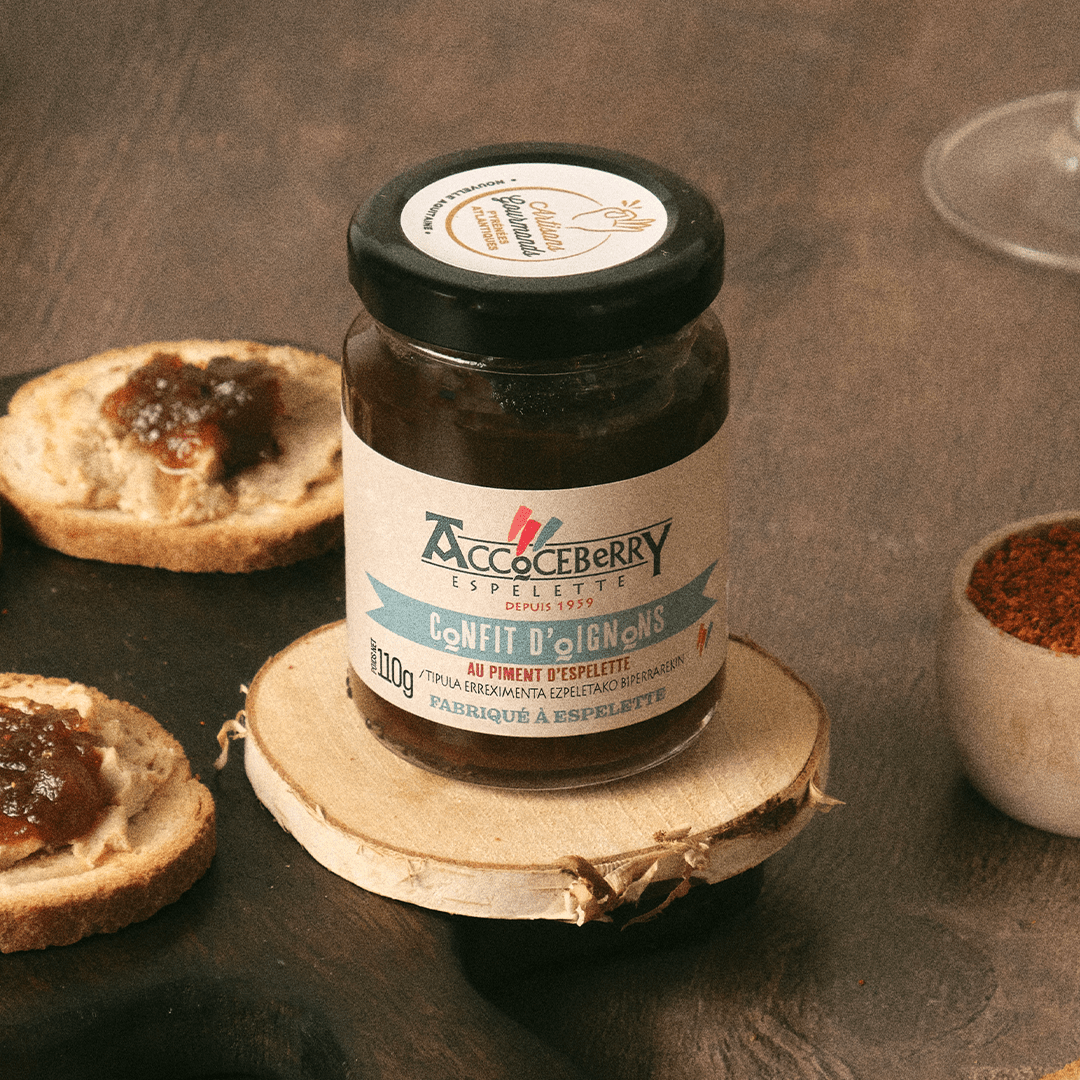 Confit d'Oignons au Piment d'Espelette