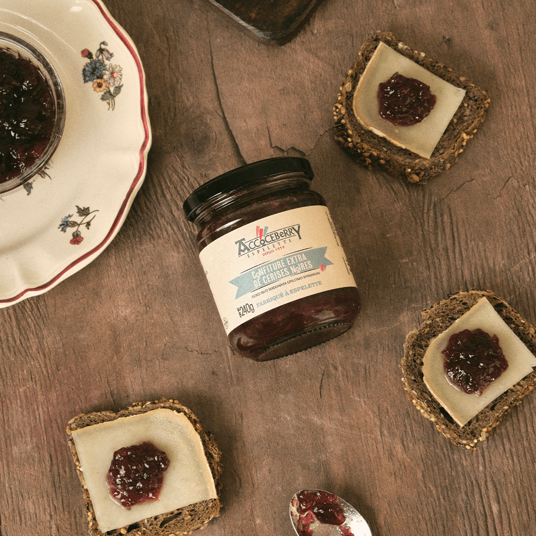 Confiture de Cerises Noires