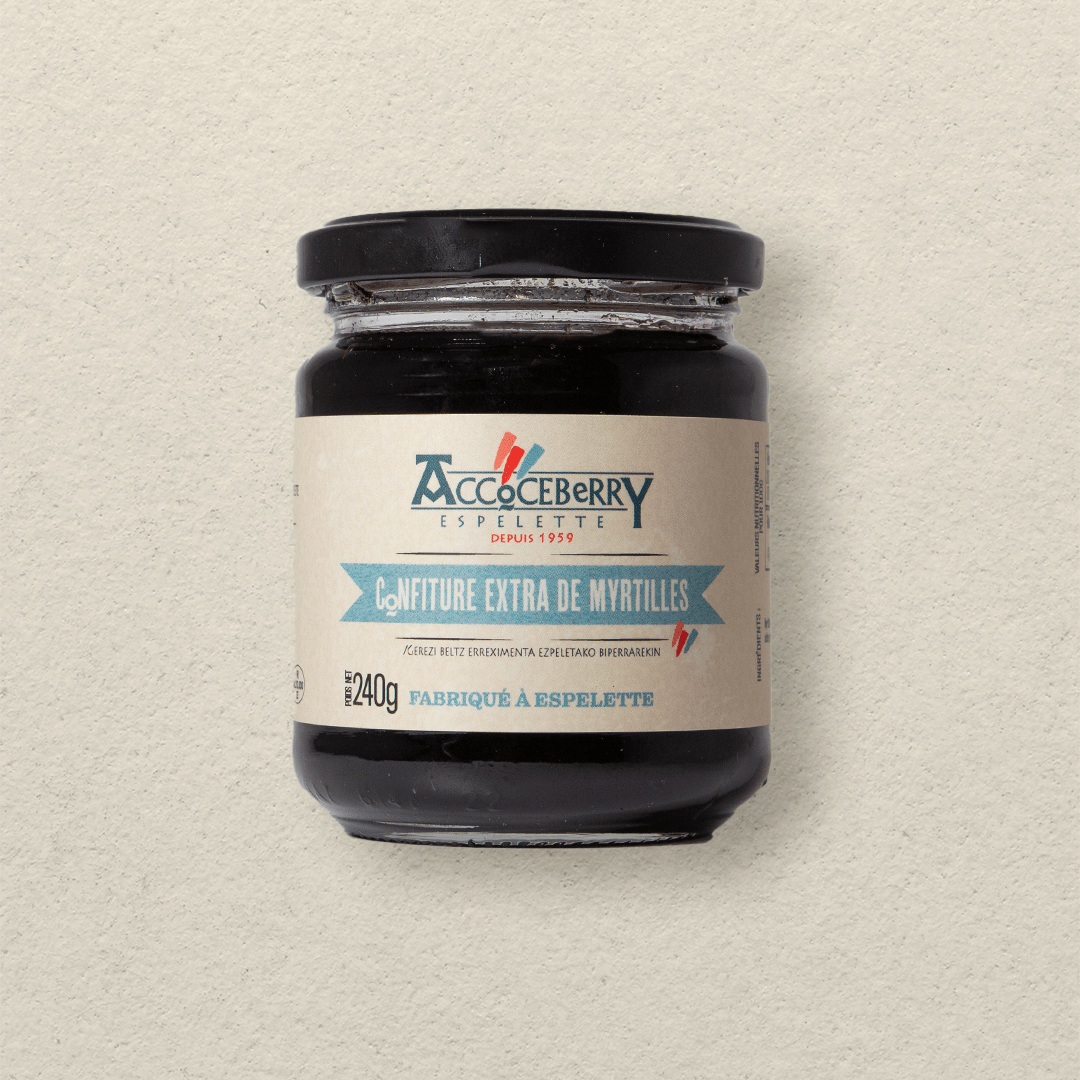 Confiture de Myrtilles 240g