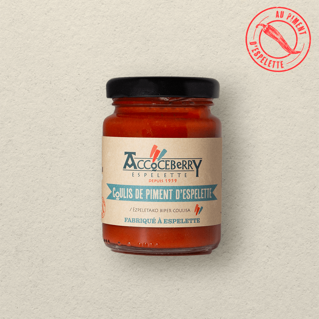 Coulis de Piment d'Espelette
