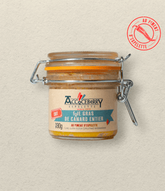 Foie Gras De Canard Entier Cuit Au Piment D'espelette