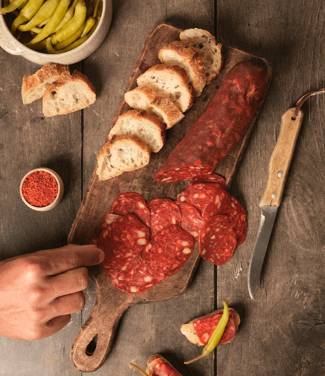 Grand Chorizo Au Piment D'espelette