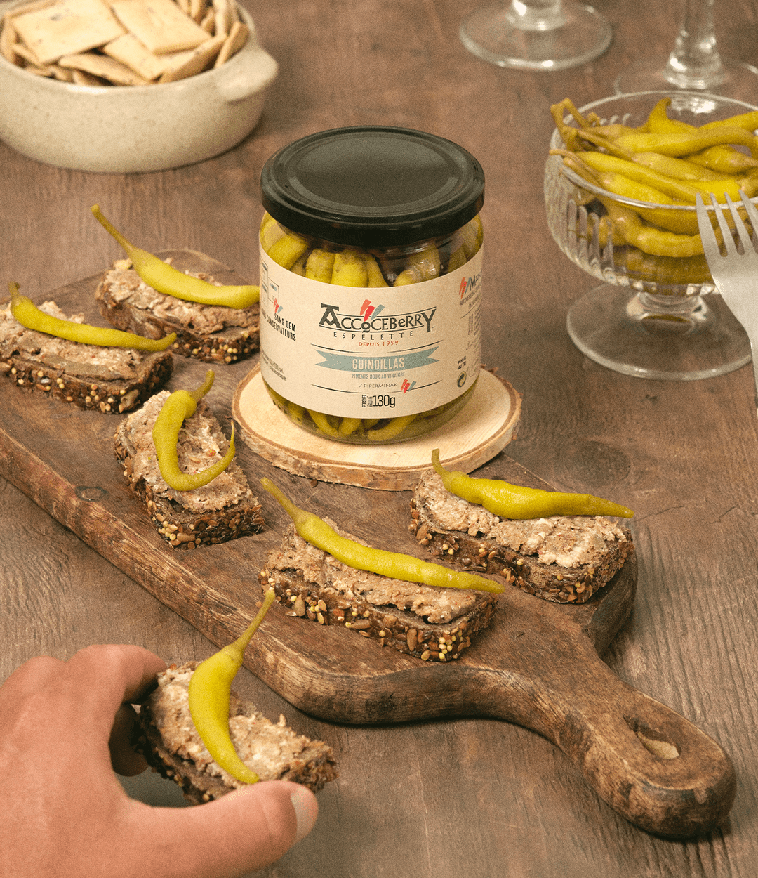 Piment Doux au Vinaigre "Guindillas"