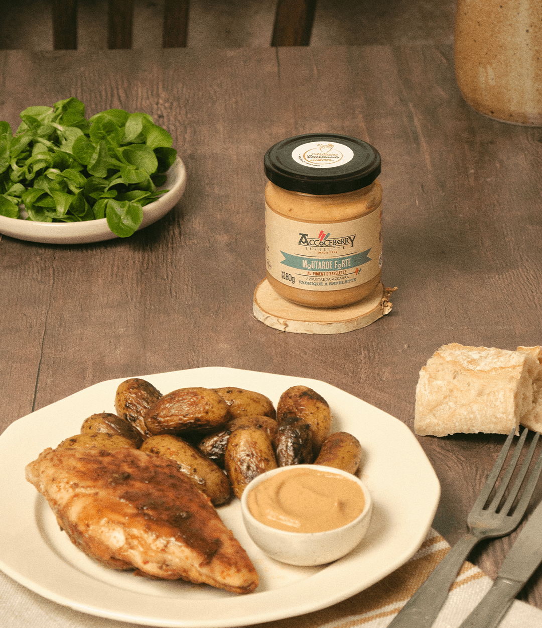 Moutarde Forte Au Piment D'espelette