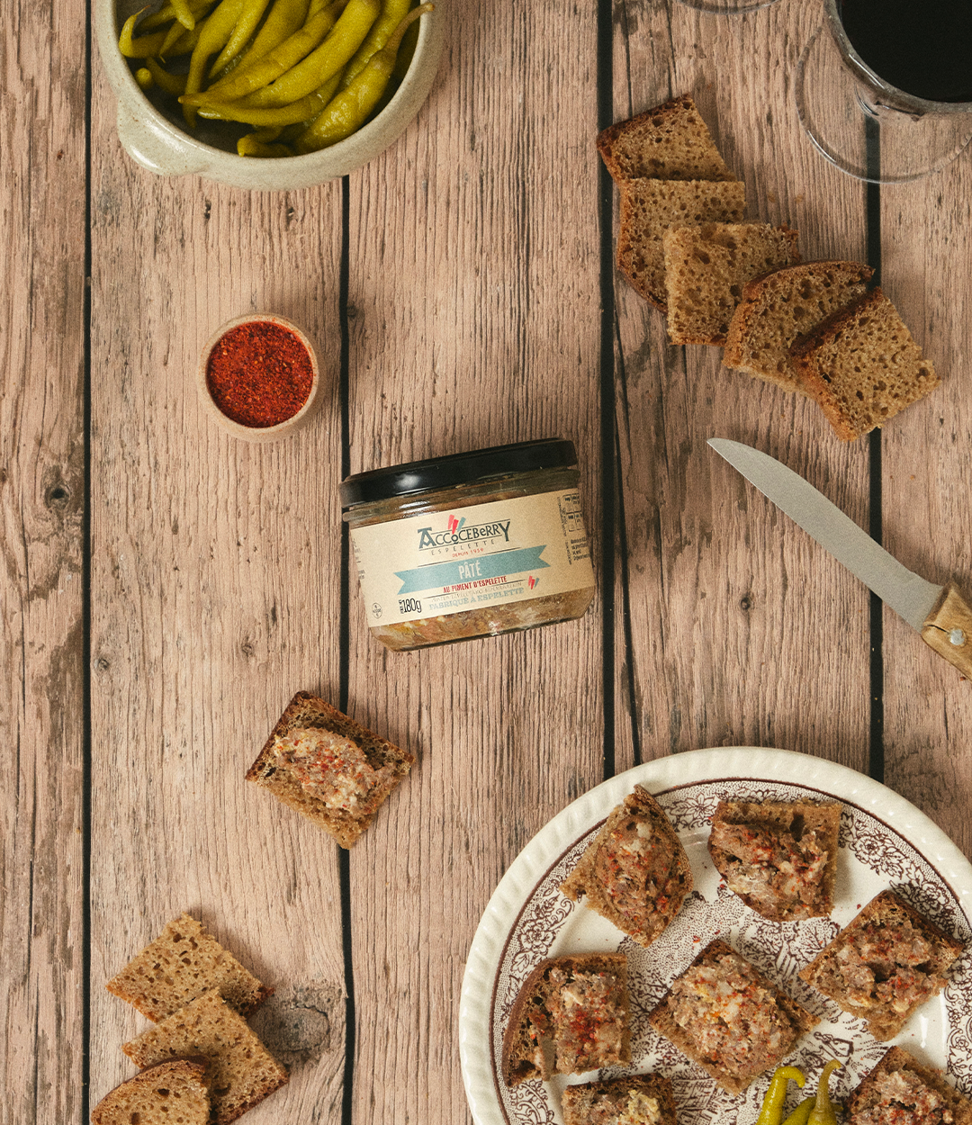 Pâté au Piment d'Espelette
