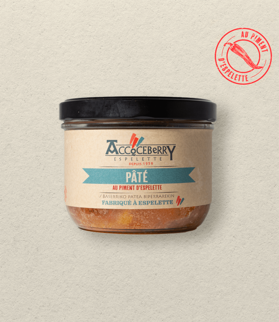 Pâté au Piment d'Espelette 350g