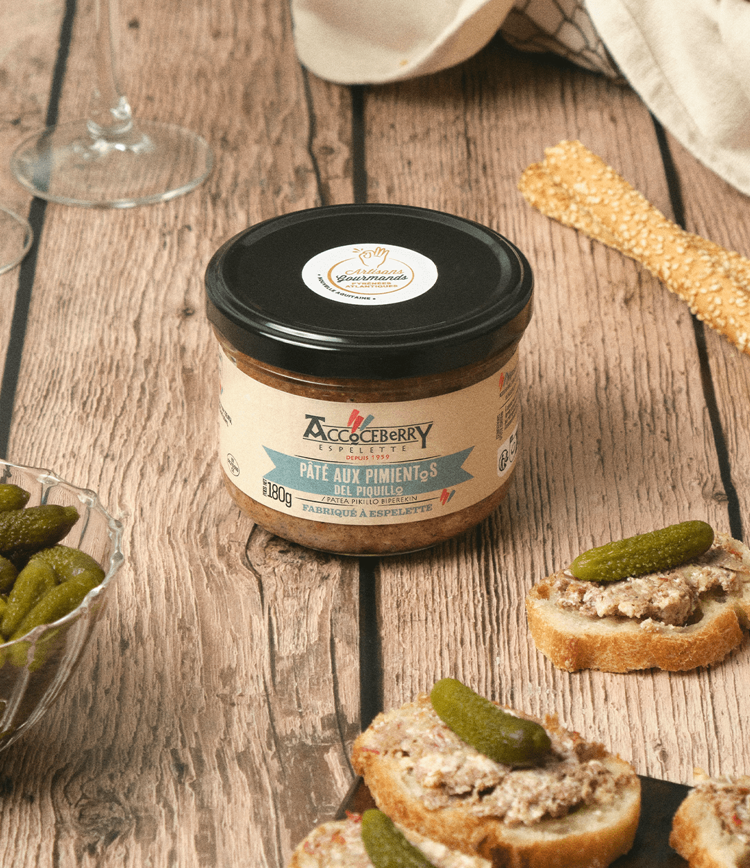 Pâté aux Pimientos del Piquillo