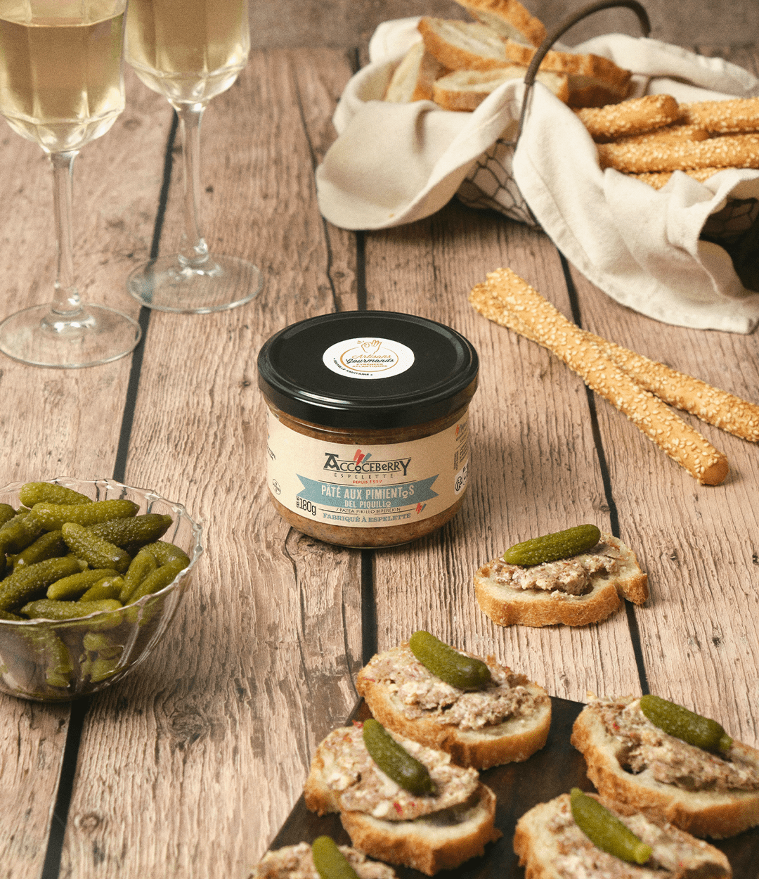 Pâté aux Pimientos del Piquillo