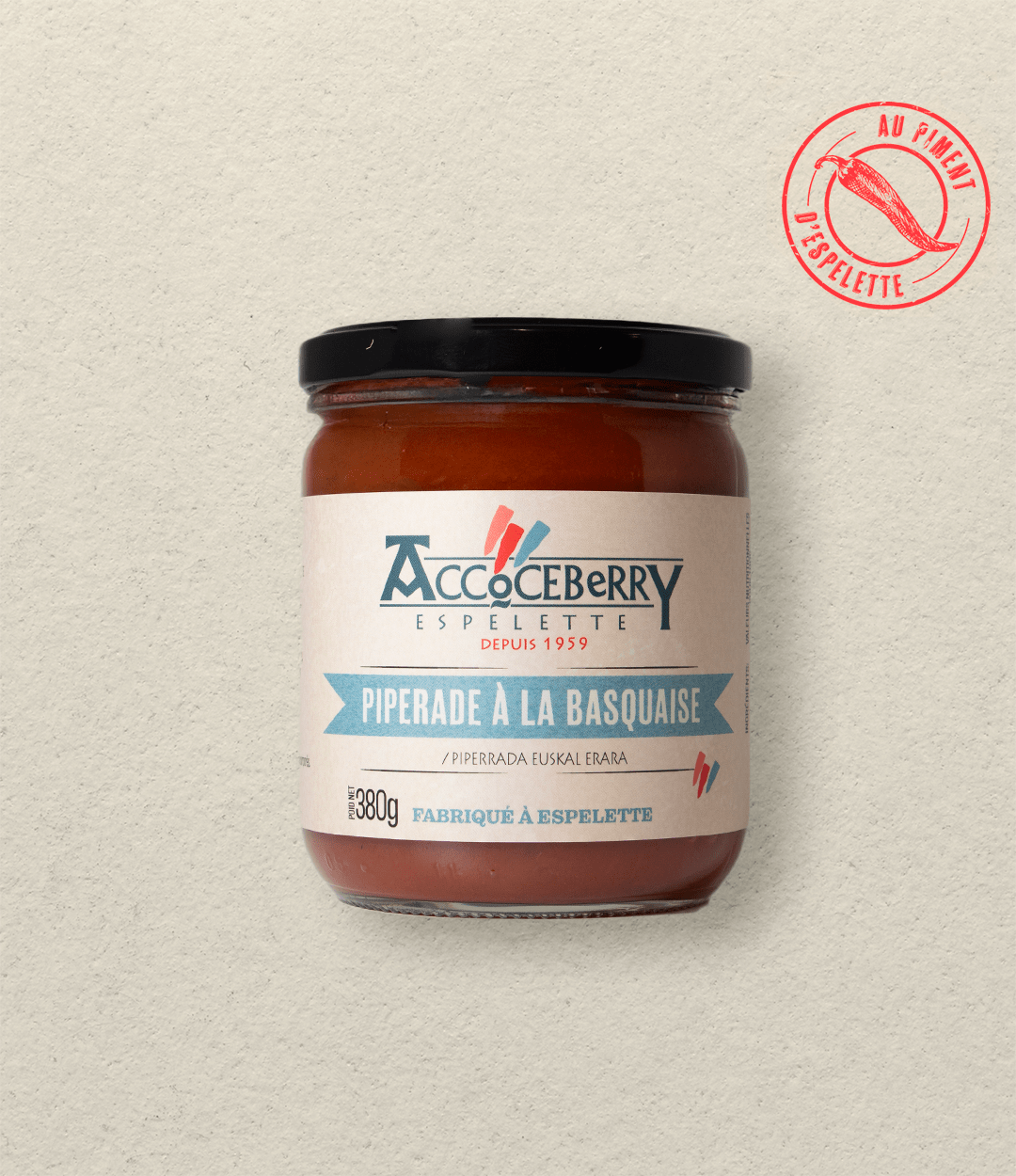 Piperade à la Basquaise 380g