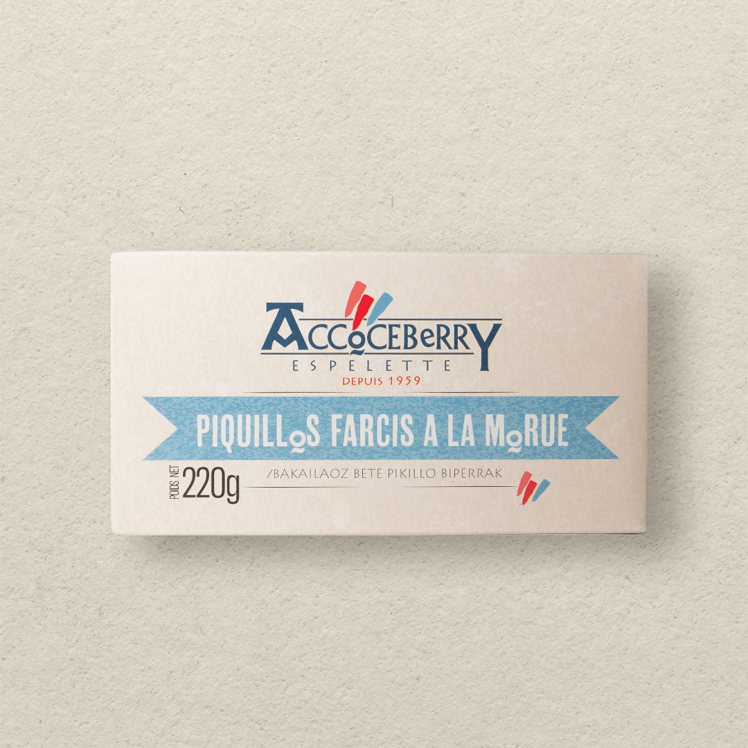 Piquillos Farcis à la Morue