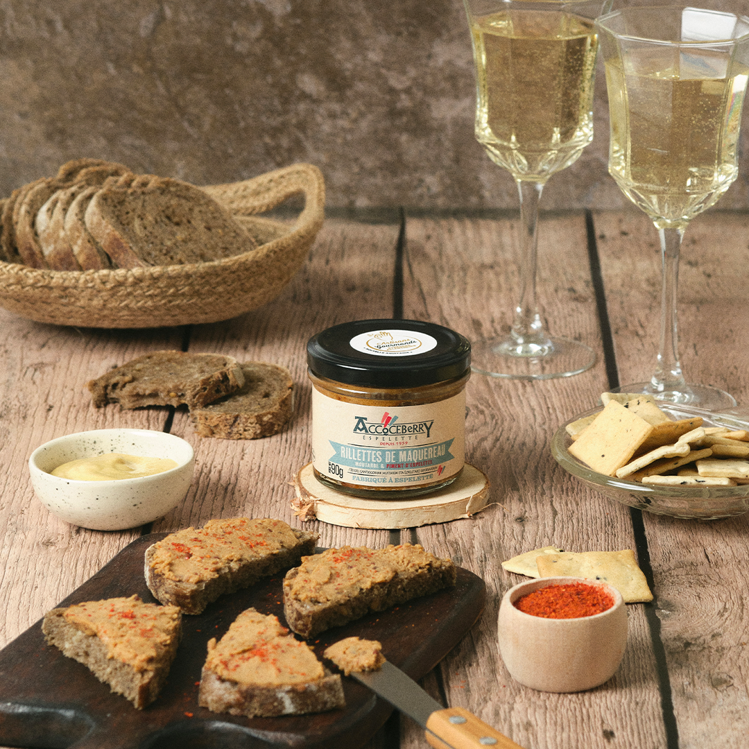 Rillettes de Maquereau Moutarde & Piment d'Espelette