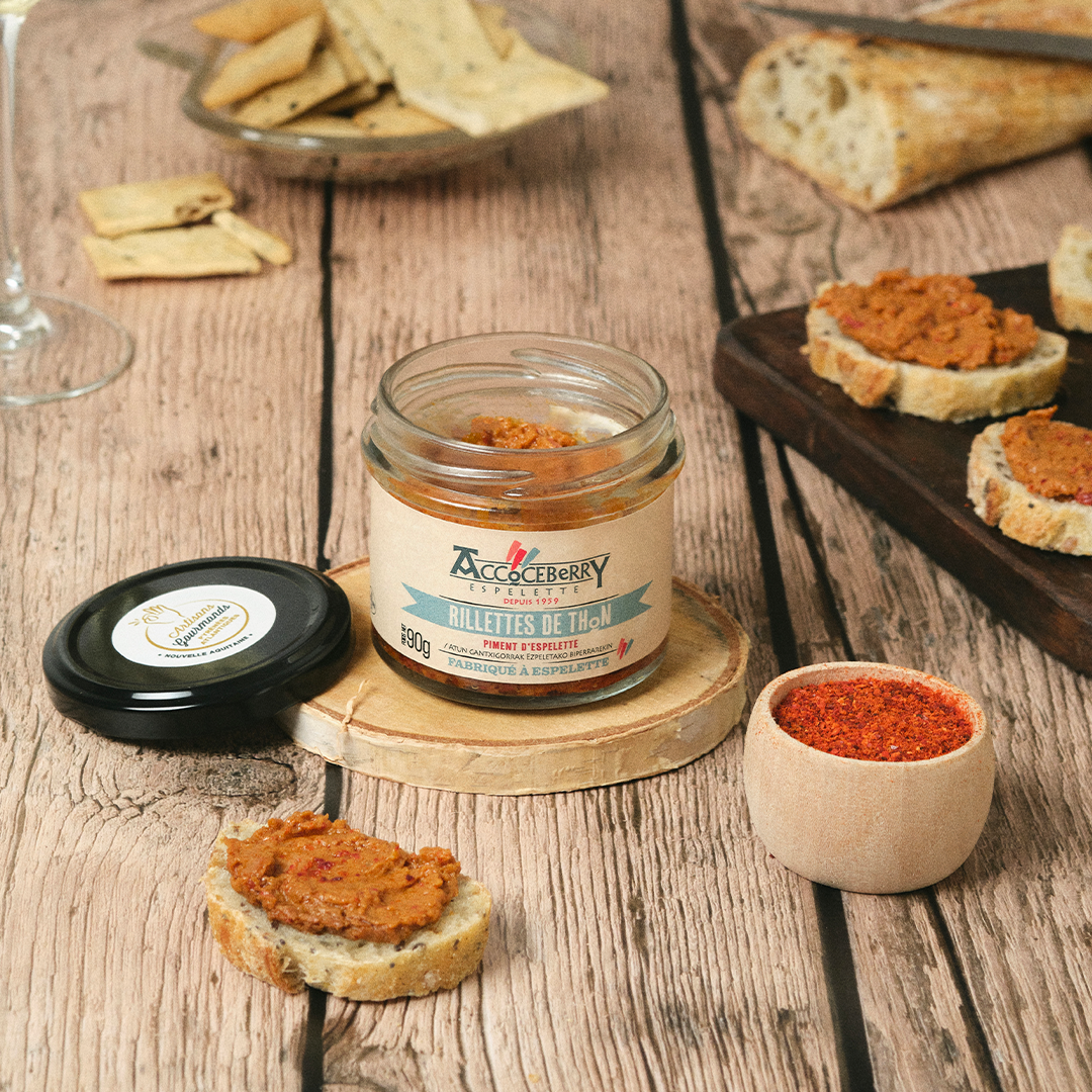 Rillettes de Thon & Piment d'Espelette