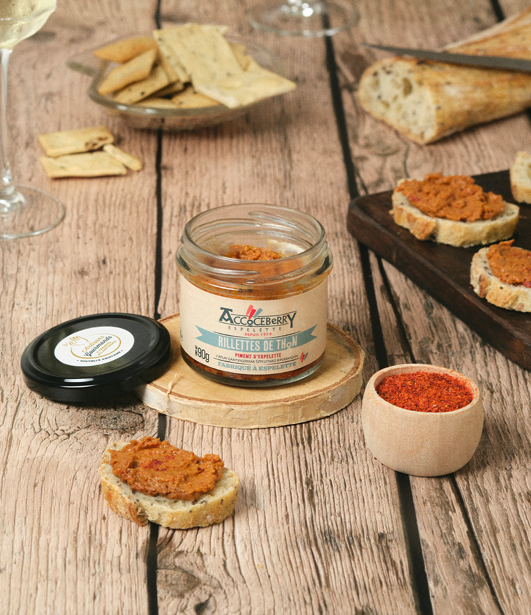 Rillettes de Thon & Piment d'Espelette