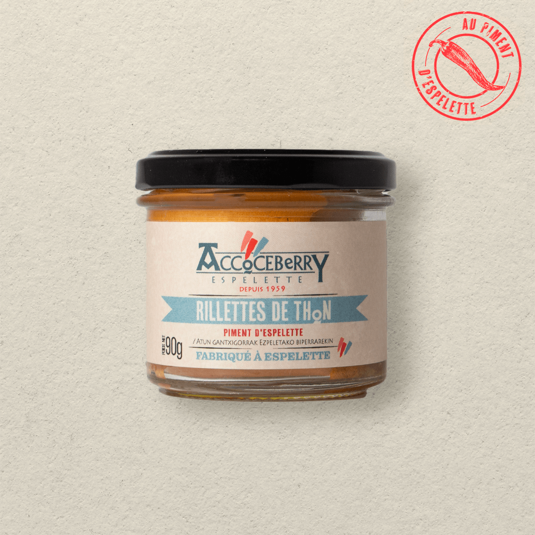 Rillettes de Thon & Piment d'Espelette