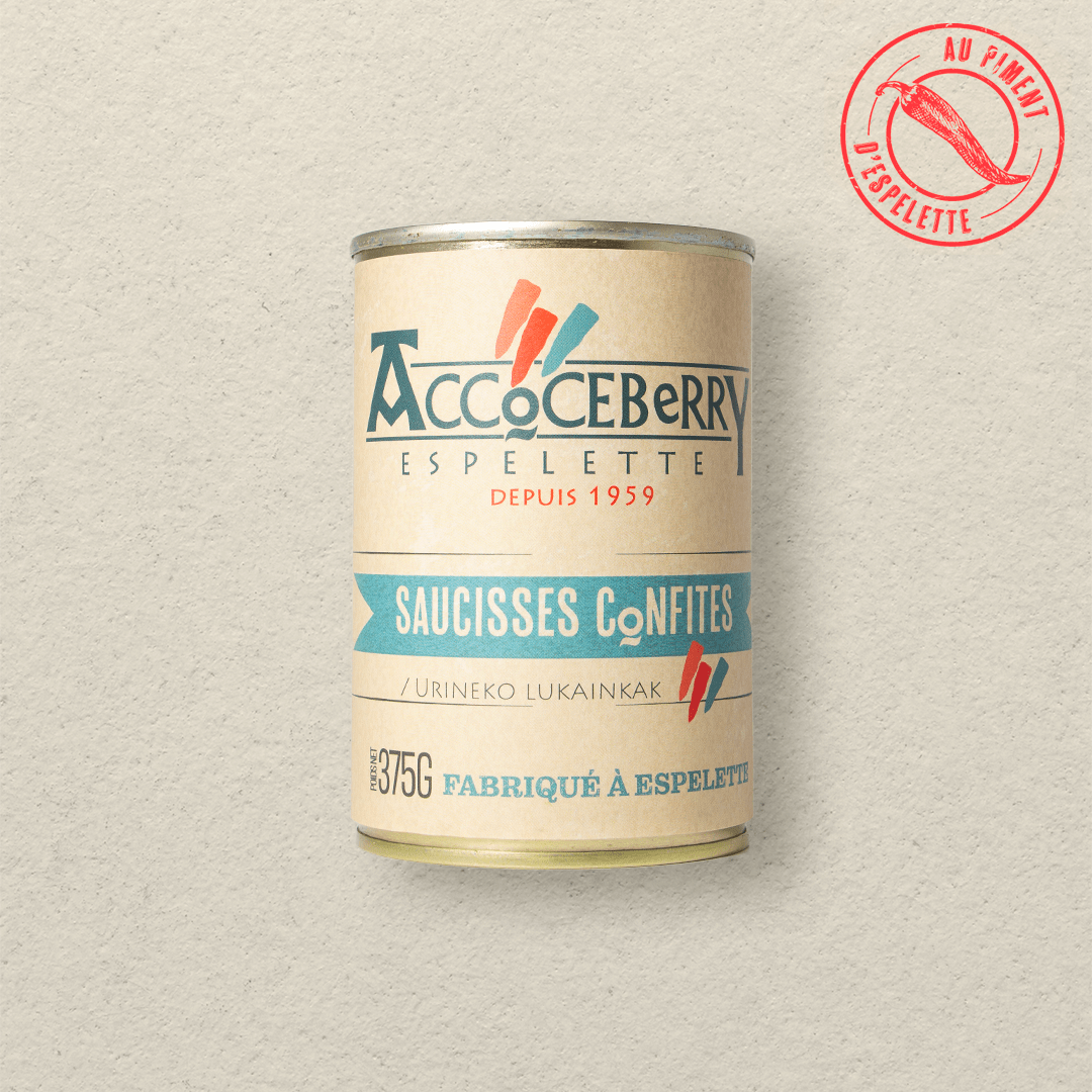 Saucisses Confites 375g