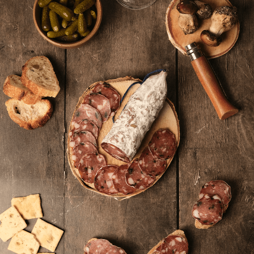 Saucisson Aux Cèpes