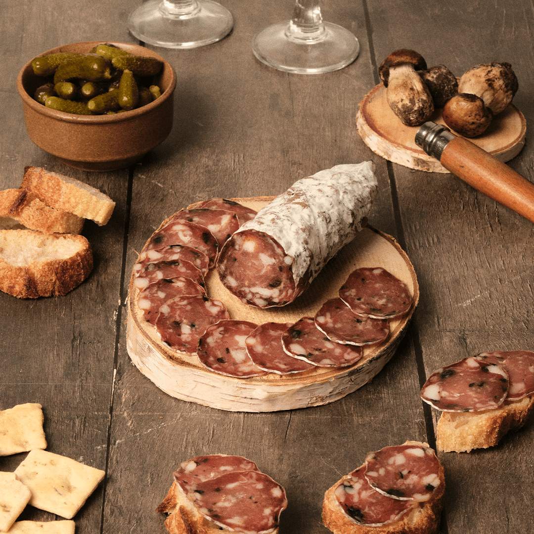 Saucisson Aux Cèpes