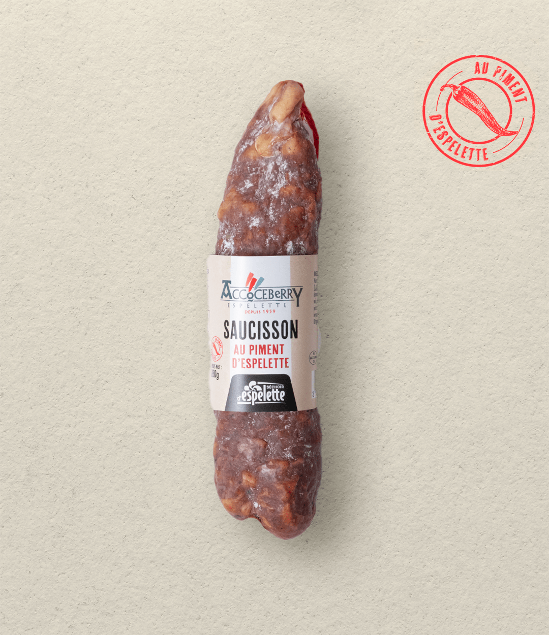 Saucisson Au Piment D'espelette