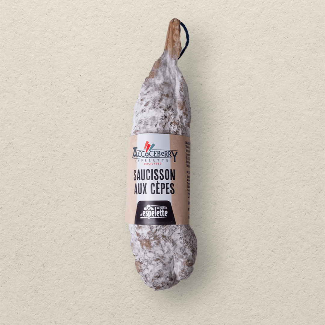 Saucisson Aux Cèpes