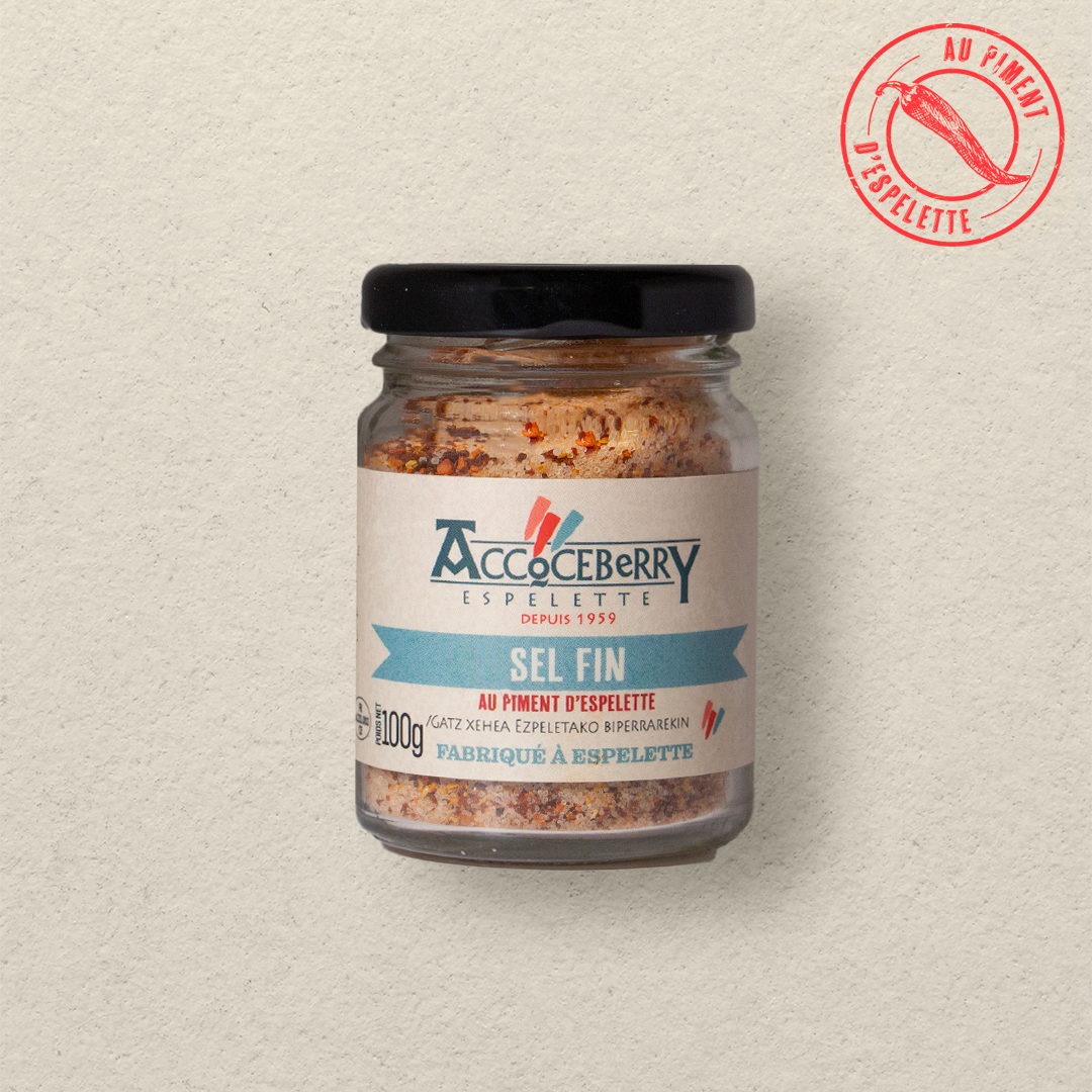 Sel Fin au Piment d'Espelette