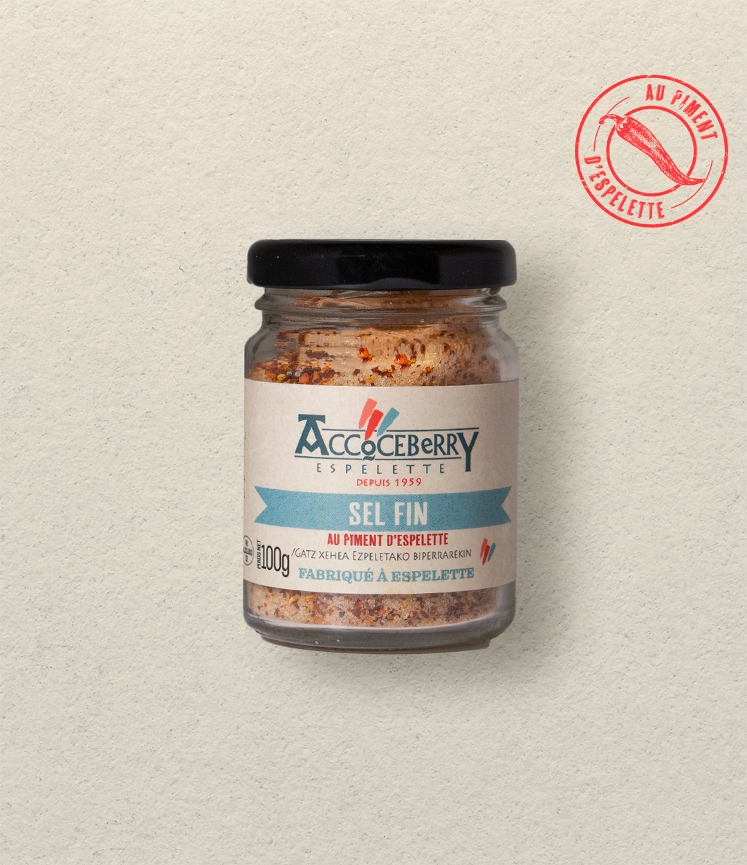 Sel Fin au Piment d'Espelette