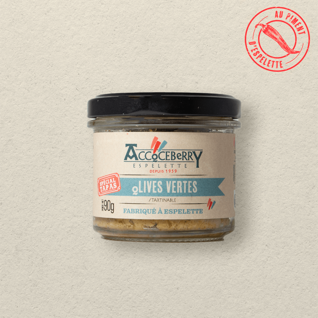 Tapenade - Olives vertes