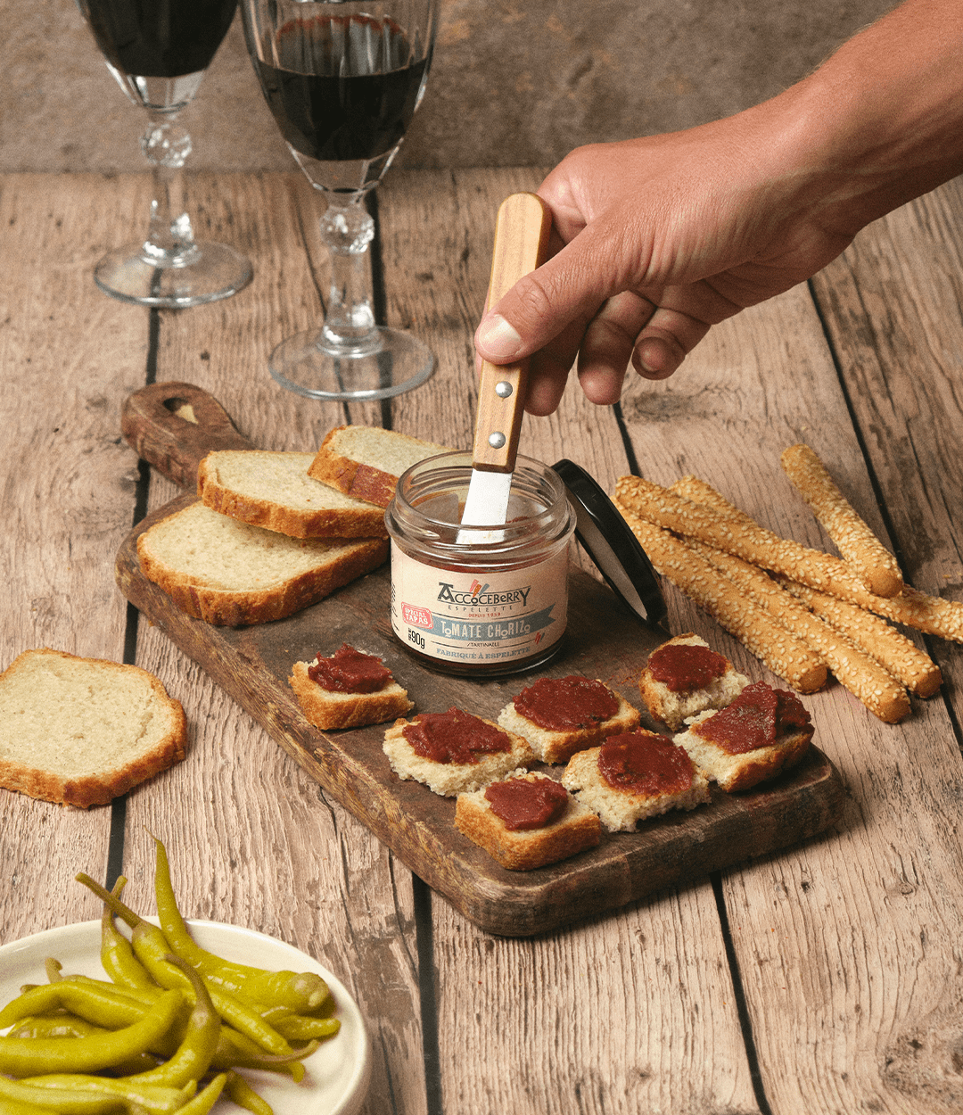 Tapas - Tomate Chorizo