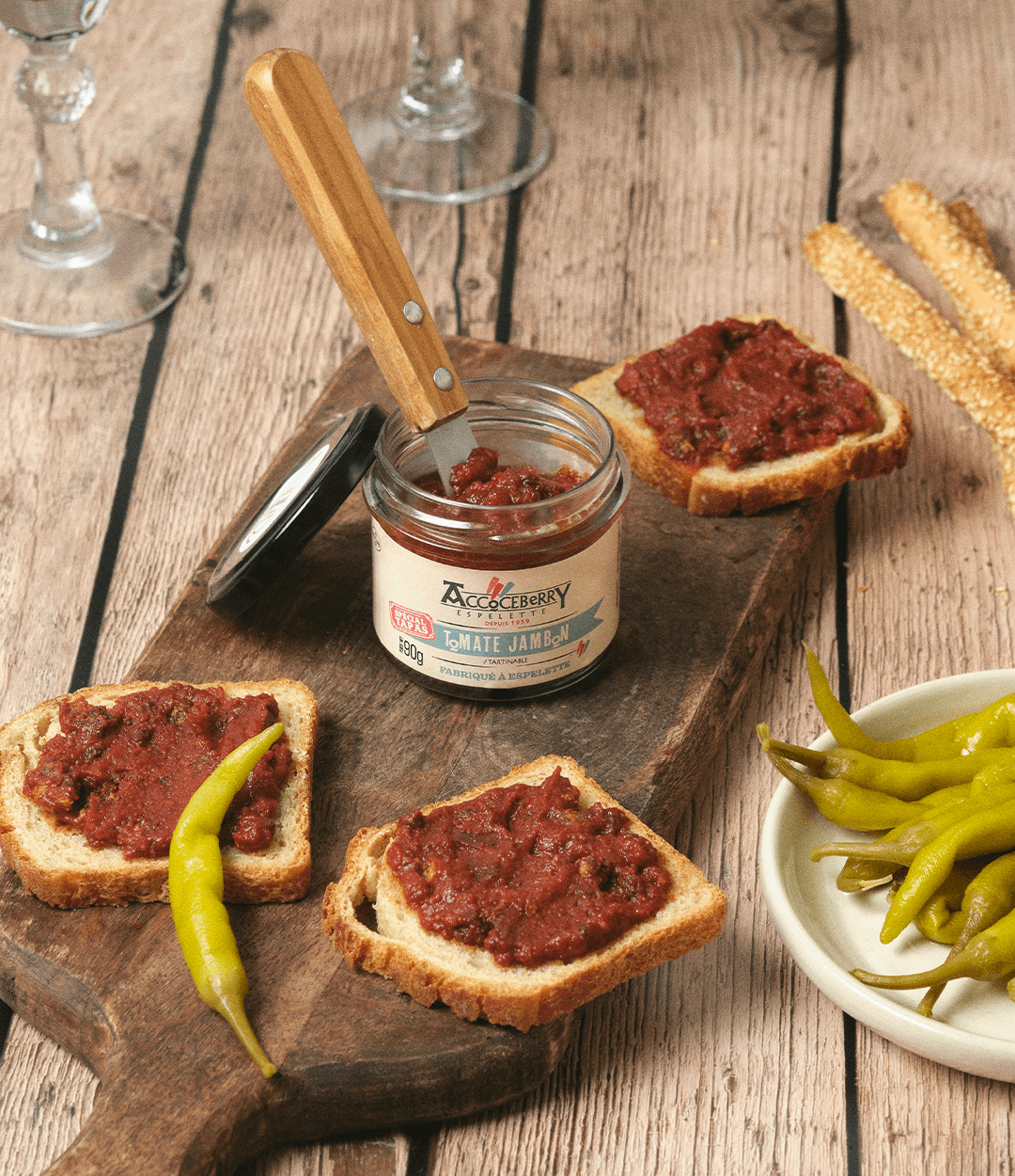 Tapas - Tomate Jambon